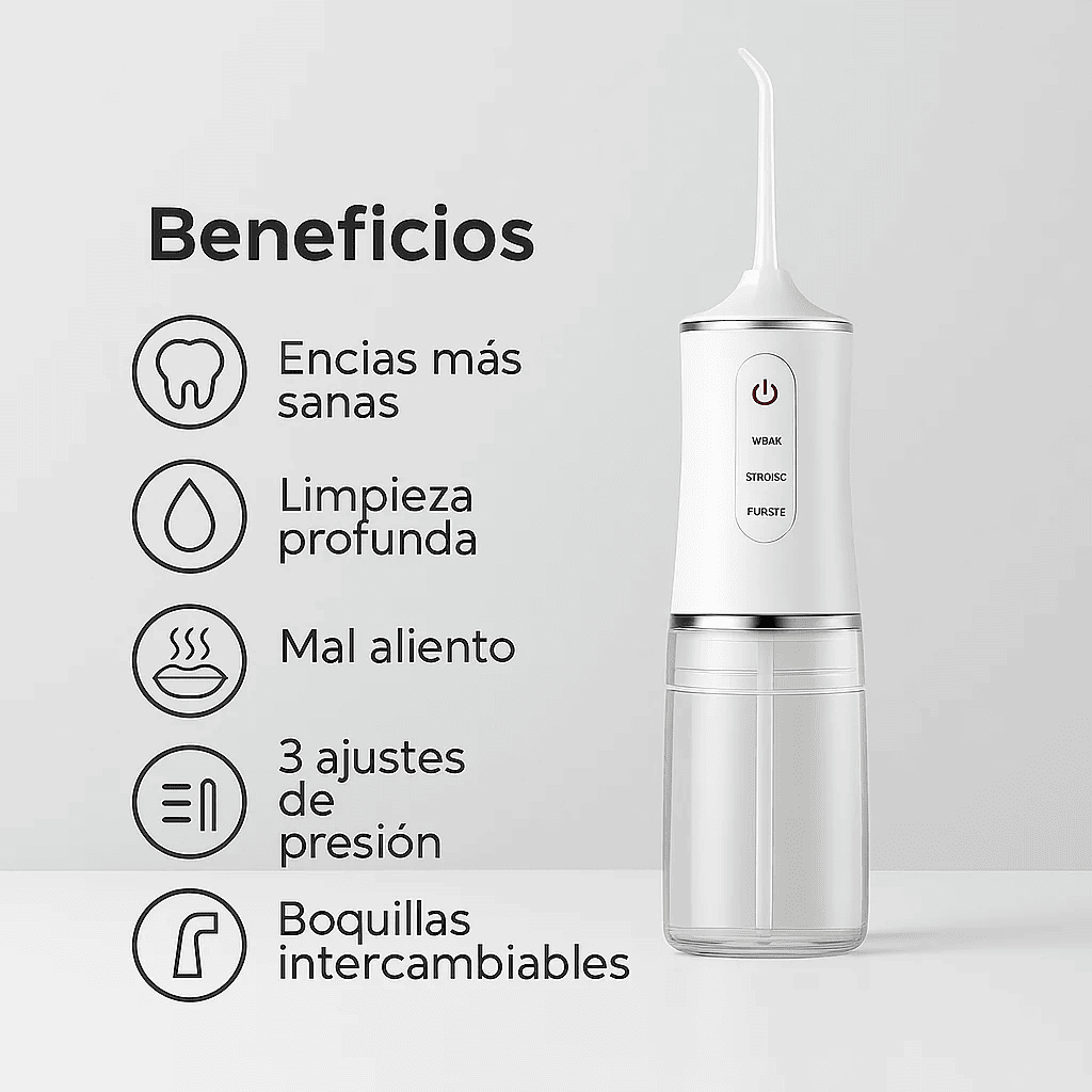 SonriJet - sonrisa limpia con chorro de agua