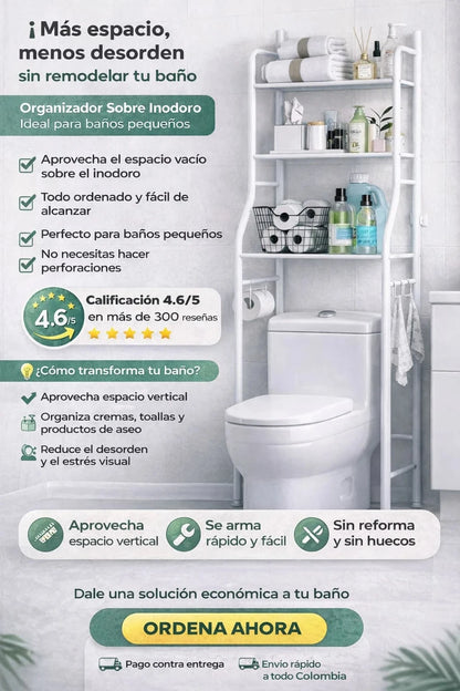 Organizador De Baño 3 Niveles