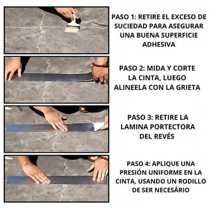 FLEX FORTE - CINTA IMPERMEABLE DE SELLADO ULTRARRESISTENTE A PRUEBA DE AGUA