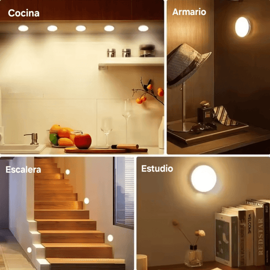 Lámpara LED con Sensor - Luz Automática para cada Rincón